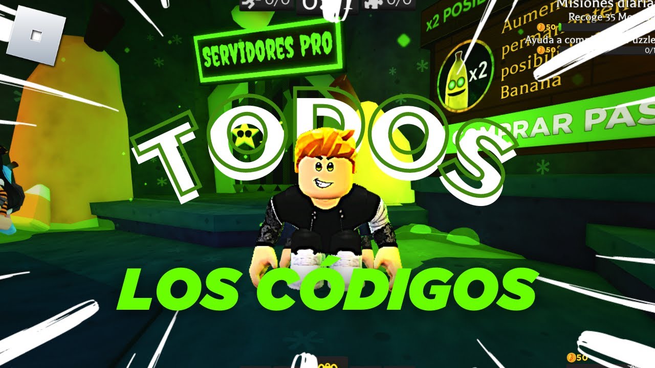 🎁 *NUEVOS* codigos para BANANA EATS en roblox 2022 / New Banana eats
