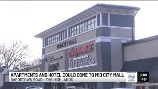 Residential spaces, hotel, and more retail stores could come to Mid City Mall after sale