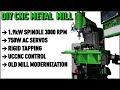How to Make DIY Metal CNC Mill - The CNC Modernization of Old Milling Machine