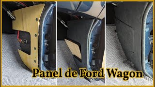Tapizando Paneles de Una Ford Ranch Wagon - Tapiceria de  Autos.