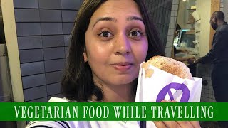 VEGETARIAN FOOD hacks for International Trips | Travel Tips screenshot 2