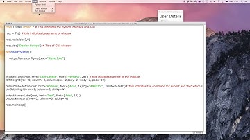 Display Strings Using a GUI