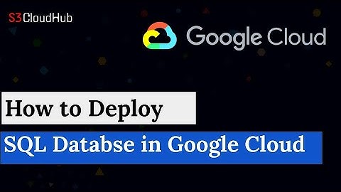 [ GCP 16 ] Deploy SQL Database In GCP Using Terraform