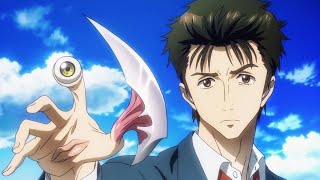 طالب قوي يخفي قوته عن الناس بسبب حصوله علي قوه شيطانيه جباره 1⃣ || ملخص انمي parasyte