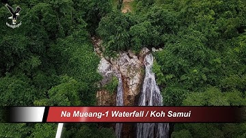 Na Mueang 1 Waterfall 2018 / Koh Samui / Thailand / overflown with my drone