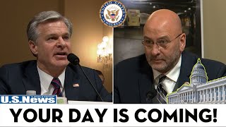 Clay Higgins accuses FBI&#39;s Wray of deploying buses of agency informants at the Capitol on Jan 6