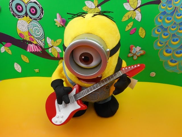 ROCK 'N ROLL STUART ロックンロール スチュアート MINIONS INTERACTIVE ROCK 'N ROLL STUART - YouTube