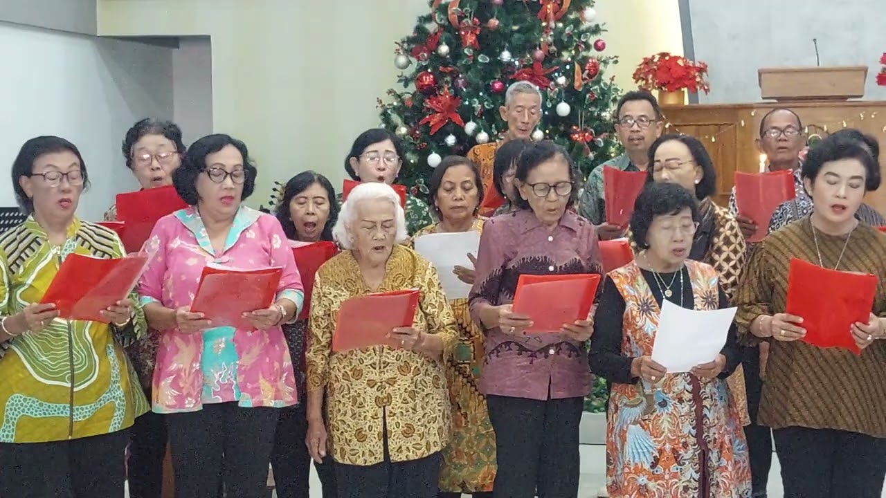 PS Seruling Sion. GKJ Sragen.perayaan Natal Adiyuswo  di Gkj Tawangmangu.