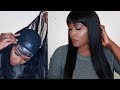 20 MINUTE REMOVABLE QUICK WEAVE WITH BANGS | STEP BY STEP | NADULA HAIR