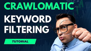 Crawlomatic tutorial: How to use the Keyword Filtering feature for the scraped content?