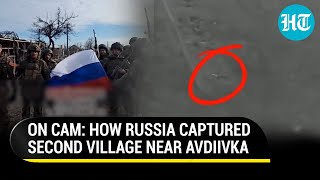 Watch How Putin's Men Forced Ukrainian Retreat From Lastochkyne Village Near Avdiivka