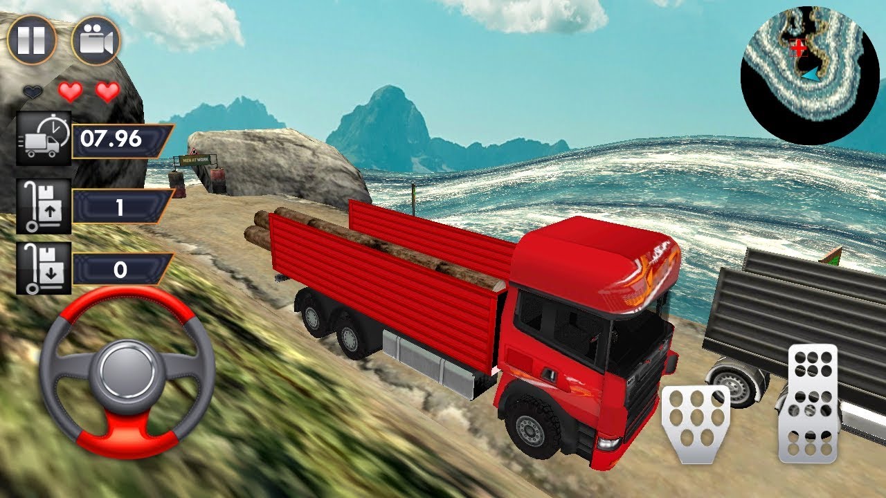 New Truck Driving Game by T 999 Games | Offroad Truck Driver Cargo - Android GamePlay & Game Video