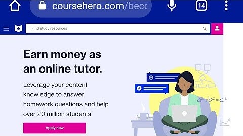 HOW TO APPLY AS TUTOR IN COURSE HERO 2022
