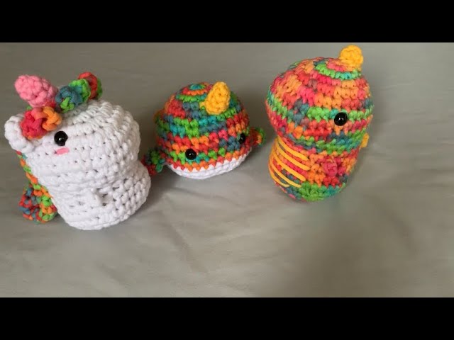 The Woobles Crochet Kits - Rainbow Collection 