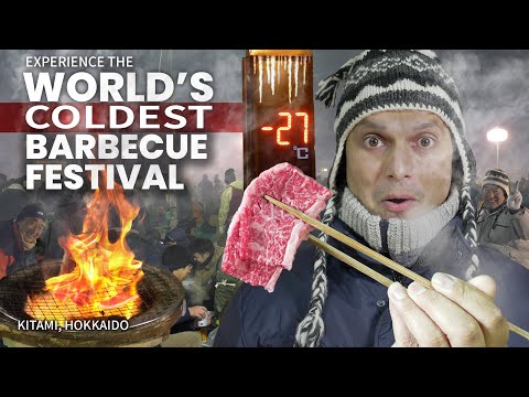 World's Coldest BBQ Festival | Hokkaido ★ ONLY in JAPAN