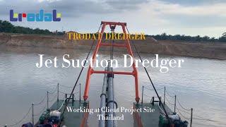 Trodat Dredger China, JET SUCTION SAND DREDGER Whole Working Process
