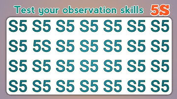 Test Your Observation Skills|ODD One Out | Number And Letter Edition- Emoji Quiz|Easy, Medium, Hard