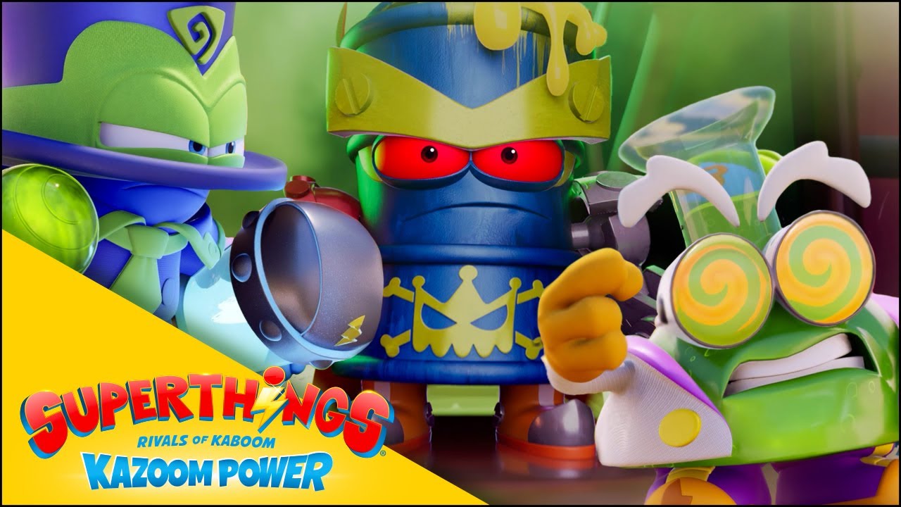 ¡NUEVO! ¿Cómo se creó KABOOM CITY?⚡SUPERTHINGS ⚡Vídeos para niños