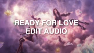 Download lagu ready for love - blackpink ( edit audio )