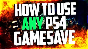 [PS4] How to Re-Sign PS4 Gamesaves (Use any ps4 gamesave)
