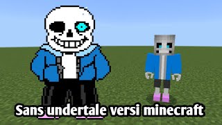 Addon Sans undsrtale di minecraft pe screenshot 2