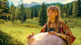 Peaceful Haven | 1 Hour Handpan Meditation Music - Changeofcolours | Ayasa Instruments E Amara