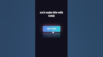 gradient glow button | html css javascript #coding