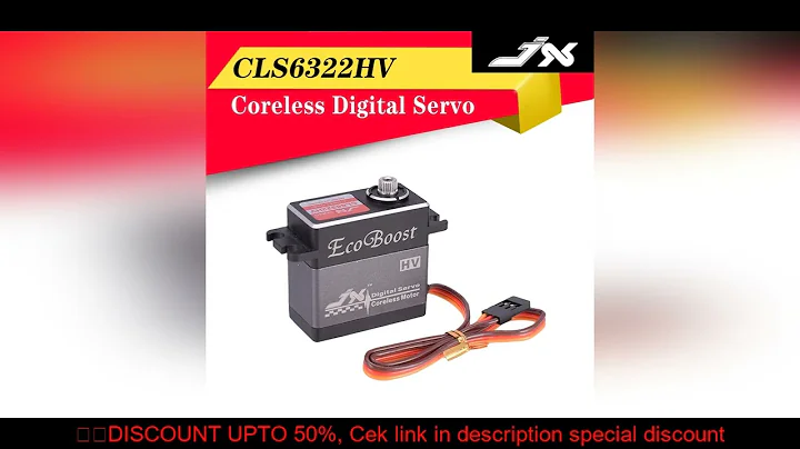 High Quality  Servo JX Servo CLS6322HV 21KG Torque High Voltage Metal Gear Coreless Digital Servo Fo