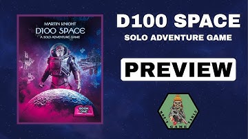 D100 SPACE: A Solo Adventure Game from MK Games Preview