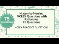 Maternity Nursing NCLEX Practice Questions 🩺