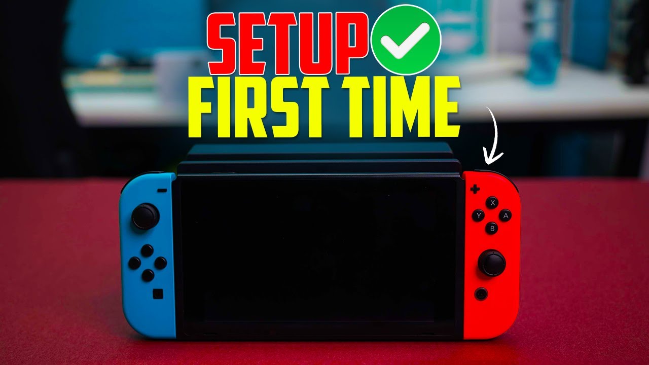 How to Setup Brand New Nintendo Switch | Complete Beginner's Guide