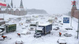Chaos In Poland Again Unbelievable Blizzard Buries Cars And Highways Under Mountains Of Snow