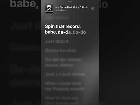 Just Dance Lady Gaga Feat Colby O Donis Lyrics 