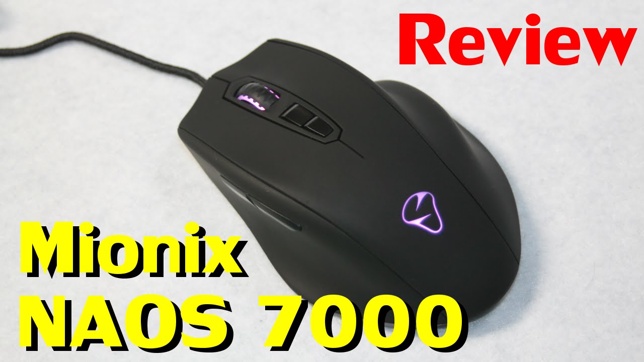 ゲーミングマウスレビュー : Mionix NAOS 7000 - YouTube