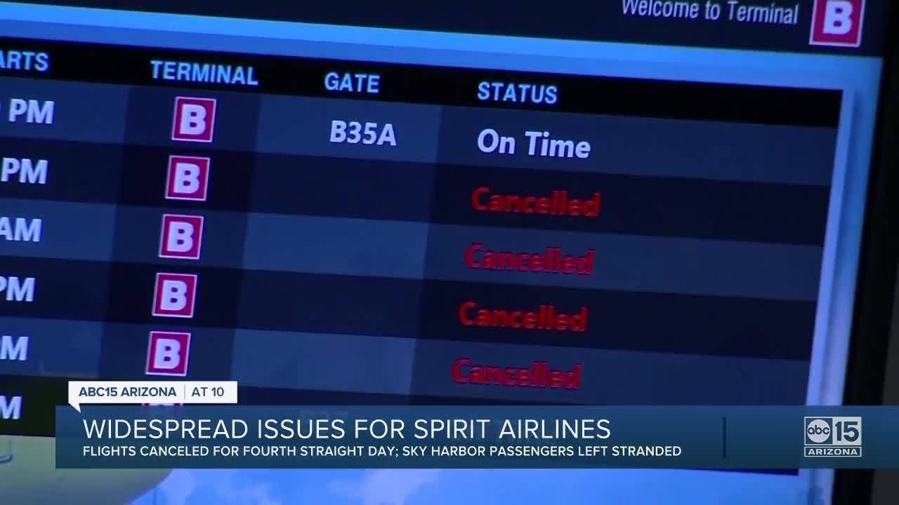 Spirit Flight Cancellations Today Florida