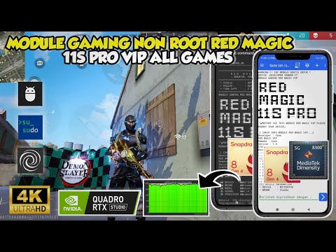 RAM 1-8GB LANGSUNG LANCAR❗Module Gaming Non Root Red Magic 11S Pro | Ampuh Atasi Lag Patah Patah