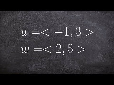 How to subtract two vectors with scalars