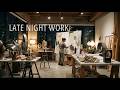 Late Night Deep Work 🌙 Lofi Jazz Music for Focus &amp; Flow