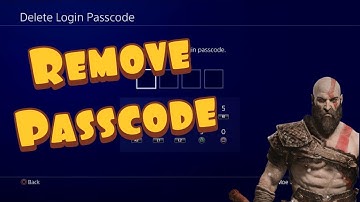 How to Remove / Delete Passcode from PS4 Console!