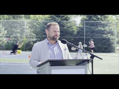 July 24, 2025 Province Supports Port Hope Racquet Club