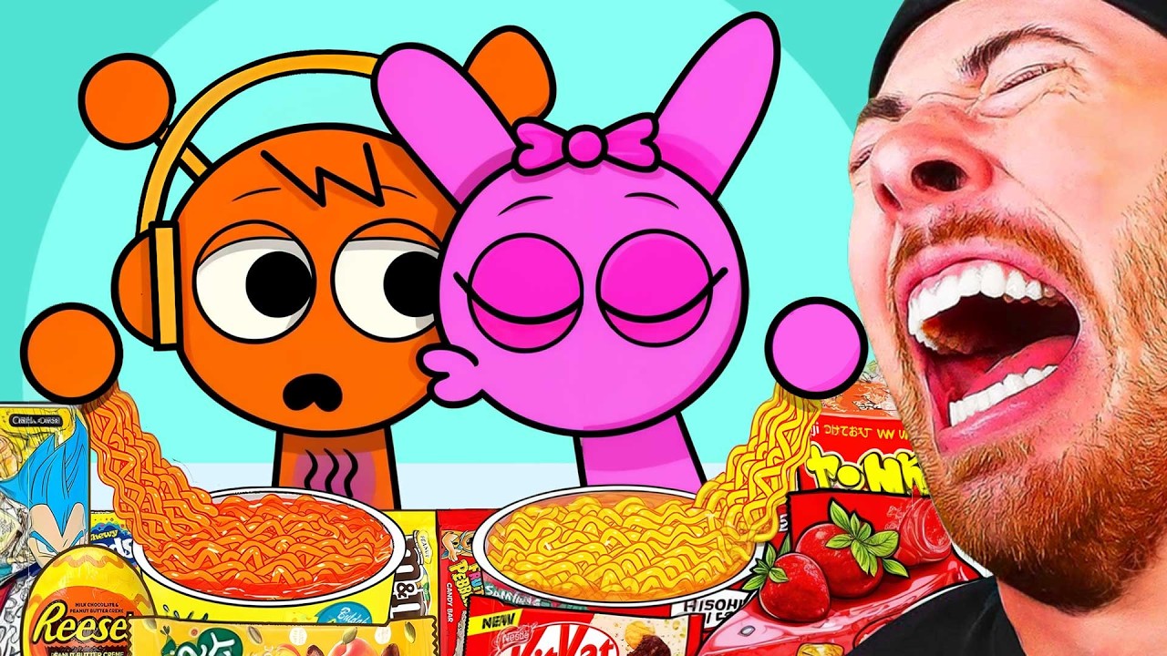 FUNNY SPRUNKI MUKBANG ANIMATIONS (Funny Sprunki Animations)