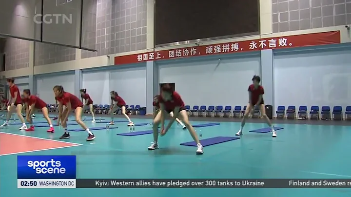 China's women's national volleyball team holds first training in 2023 中国女排集训 - DayDayNews