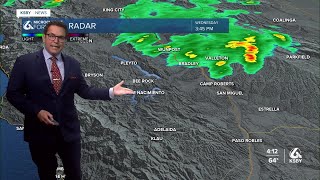 Dust off the umbrellas with rain likely for some areas tonight and on Thursday, cool