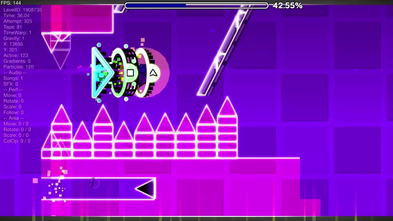 Project J by Jax 100% - Geometry Dash