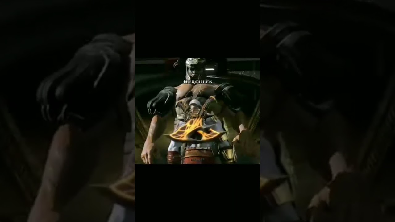 TRY try to scare kratos 