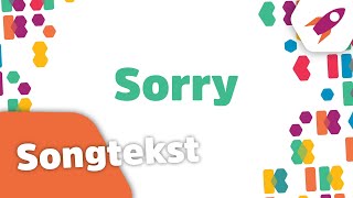 Sorry (songtekst) - Kinderen voor Kinderen chords