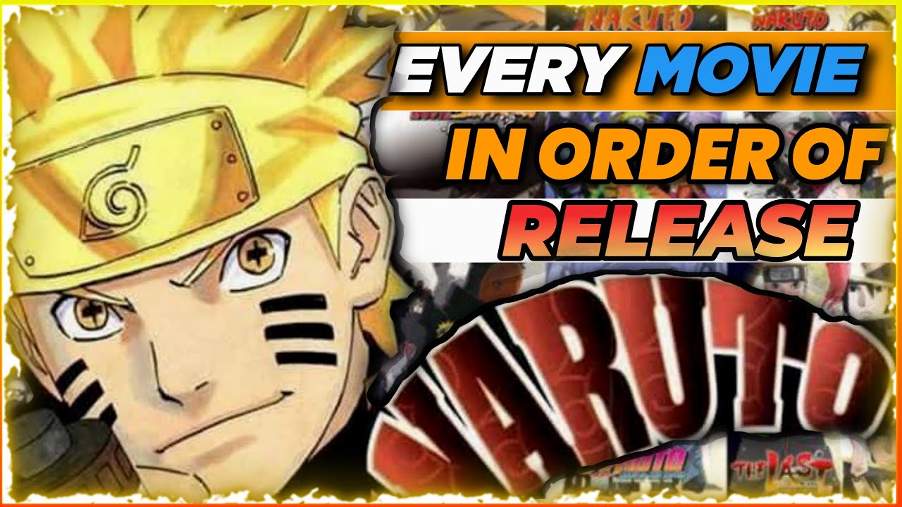 Naruto - Release Order