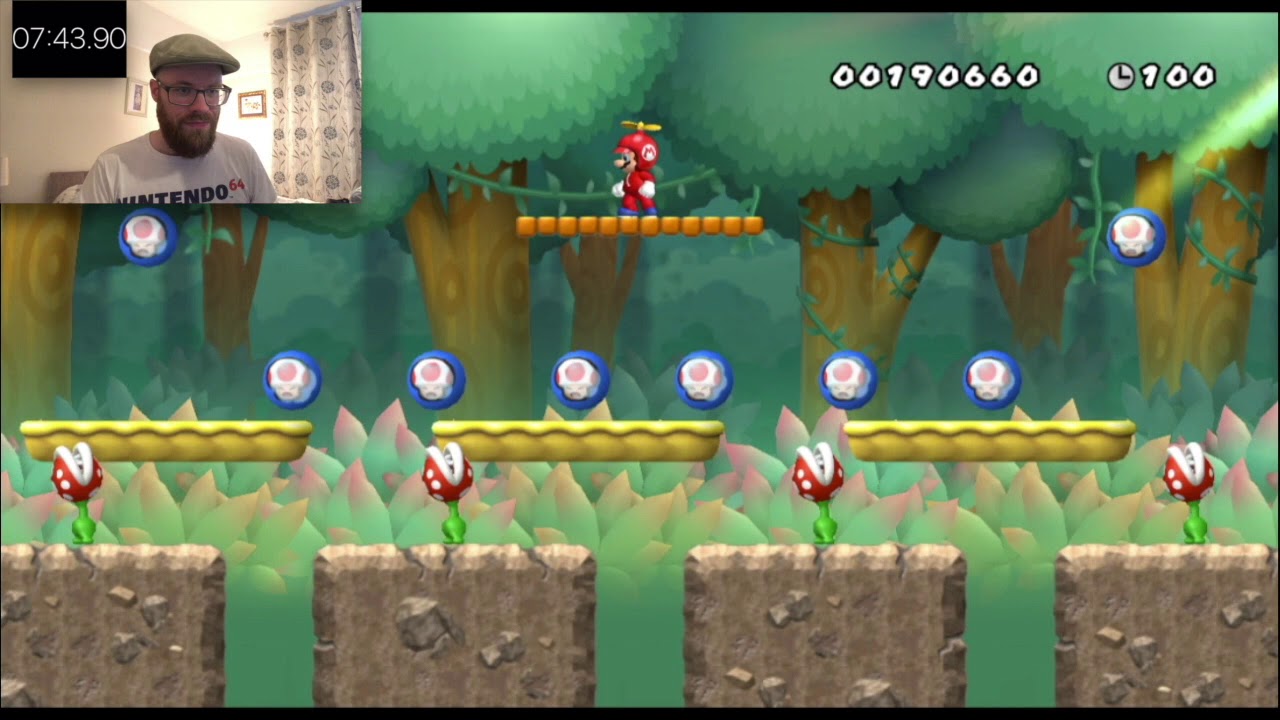 New Super Mario Bros. Wii My 1st Speedrun (Any in 3629) YouTube
