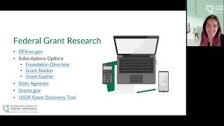 Federal Grant Discovery Training