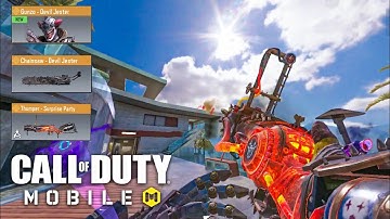 UNHINGED JOKER DRAW - Legendary Gunzo, chainsaw & Thumper full draw + gameplay | Call of Duty Mobile